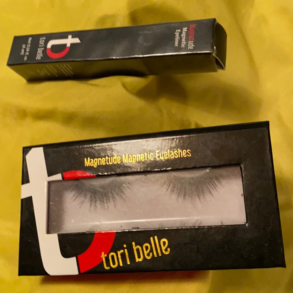 Tori Belle magnetic eyelashes